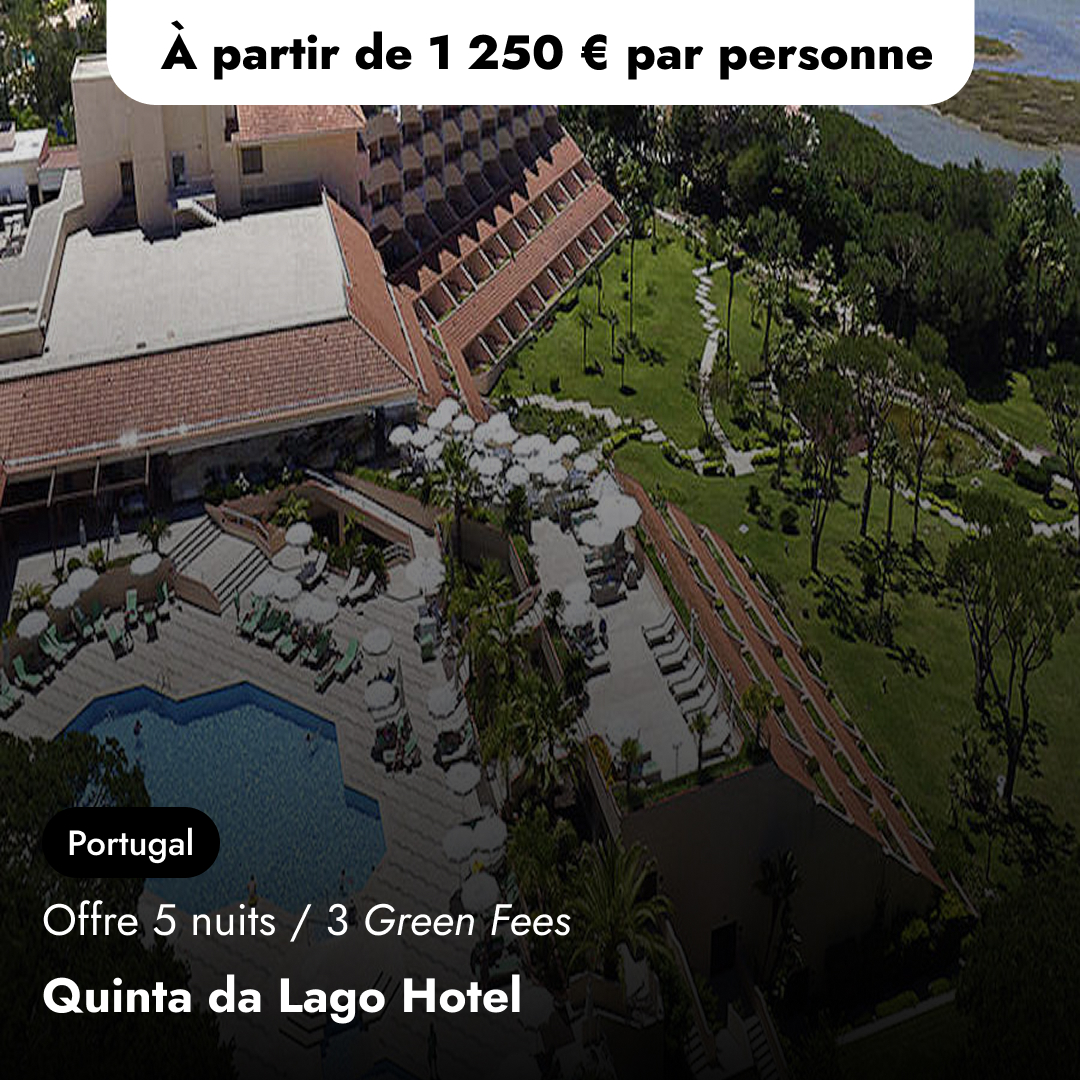Offre de séjour golf au Portugal - Hotel Quinta do Lago★★★★★