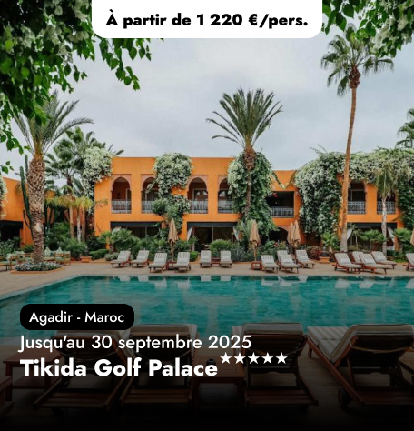 Offre Spéciale au Maroc - Tikida Golf Palace★★★★★