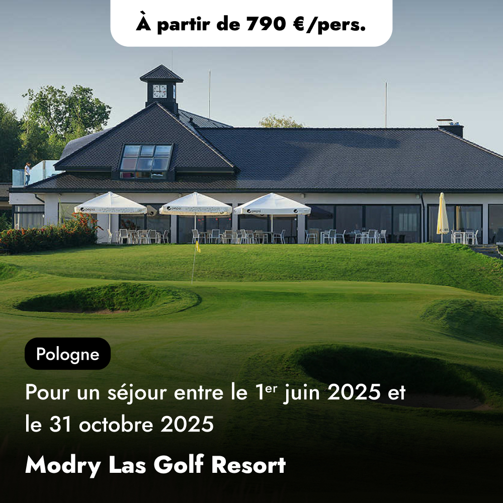 Séjour Golf en Pologne - Modry Las Golf Resort – PGA National Poland