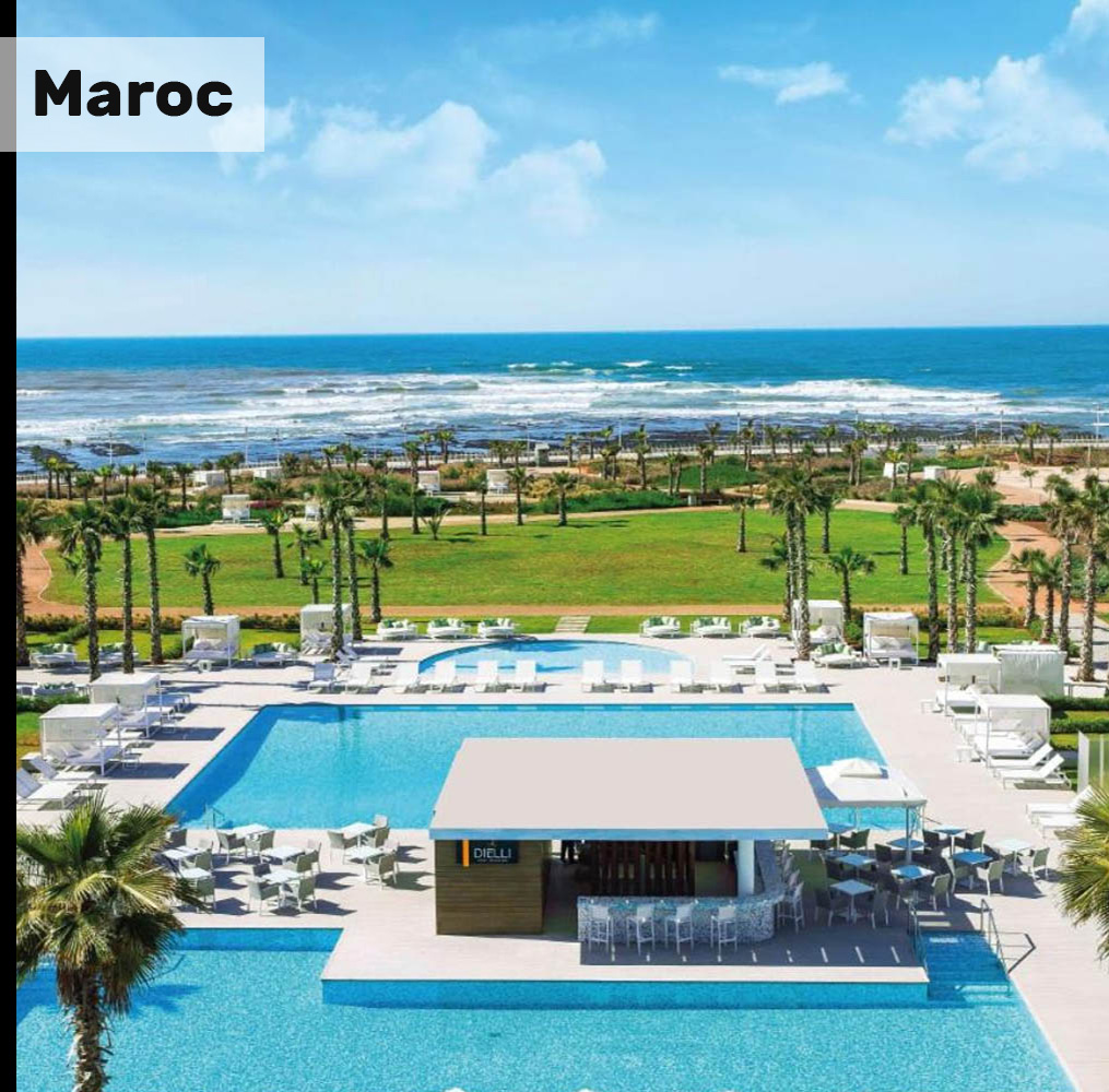 Offre spéciale au Maroc : Vichy Célestins Spa Hôtel Casablanca