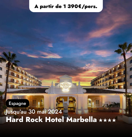 Offre Spéciale en Espagne - Hard Rock Hotel Marbella★★★★