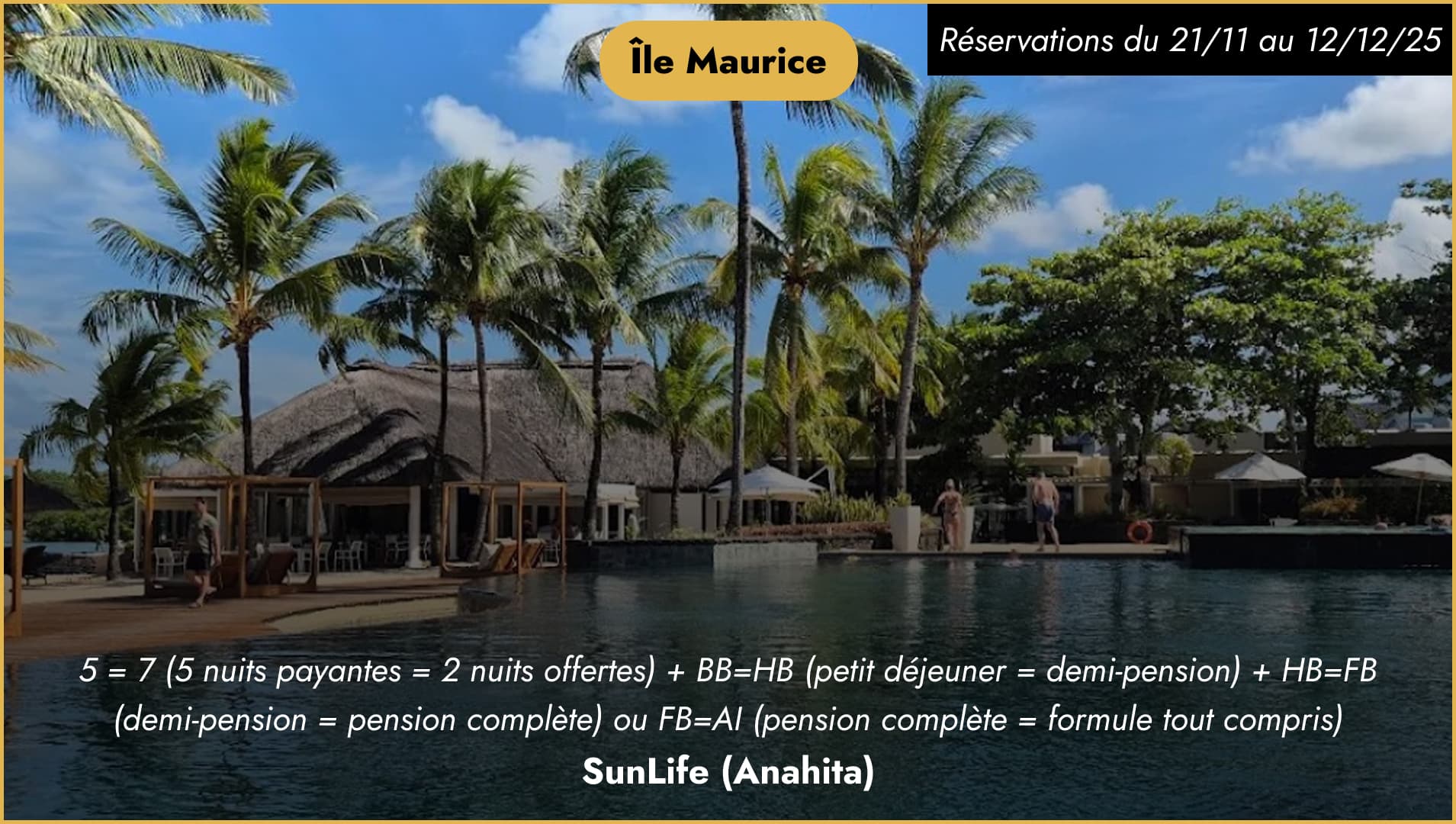 Offre Spéciale Black Friday - Anahita Golf & Spa Resort★★★★★