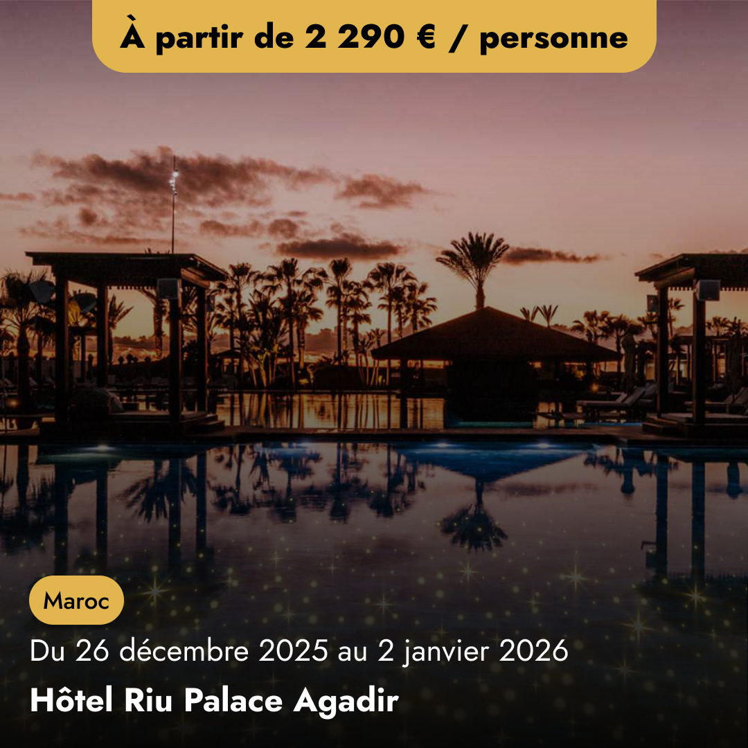 Offre Réveillon au Maroc - Riu Palace Tikida Agadir★★★★★