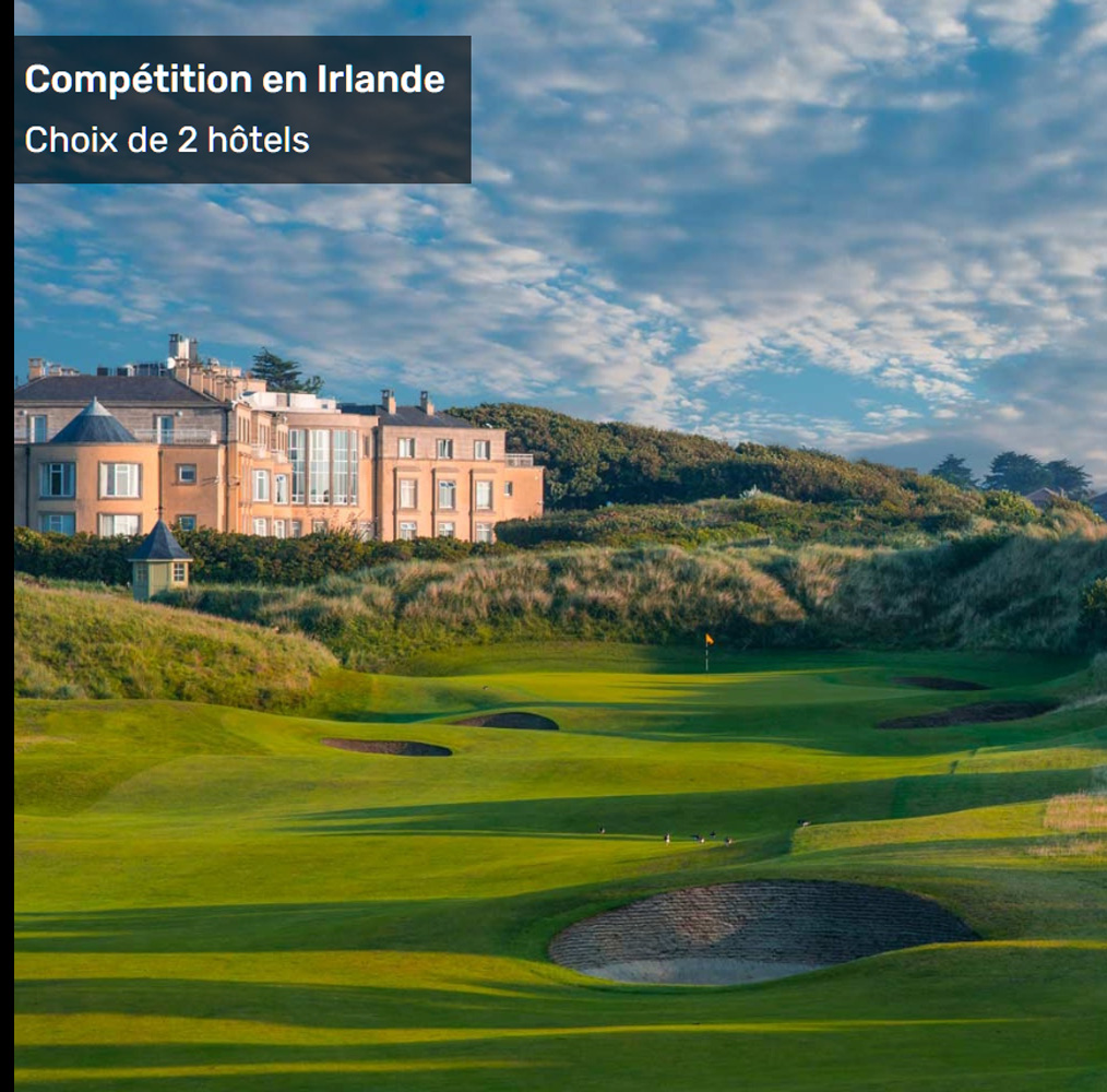 Compétition en Irlande : Ireland's East Coast Golf Trophy