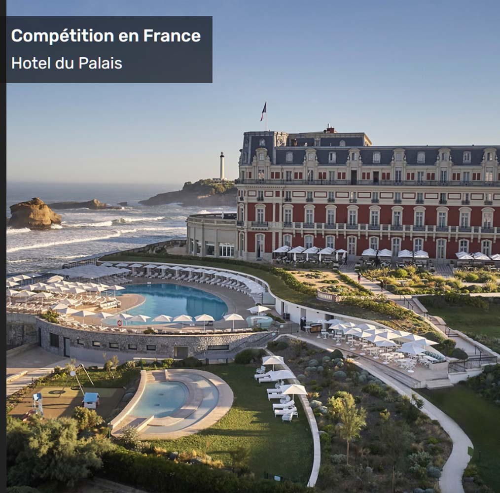 Compétition en France : International Biarritz Golf Trophy, by Hotel du Palais & Guerlain