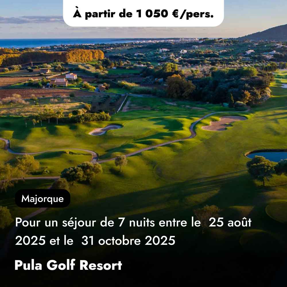Offre de séjour golf aux Baléares - Pula Golf Resort★★★★