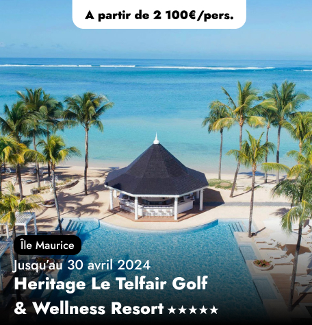 Offre Spéciale à l'Île Maurice : Heritage Le Telfair Golf & Wellness Resort★★★★★