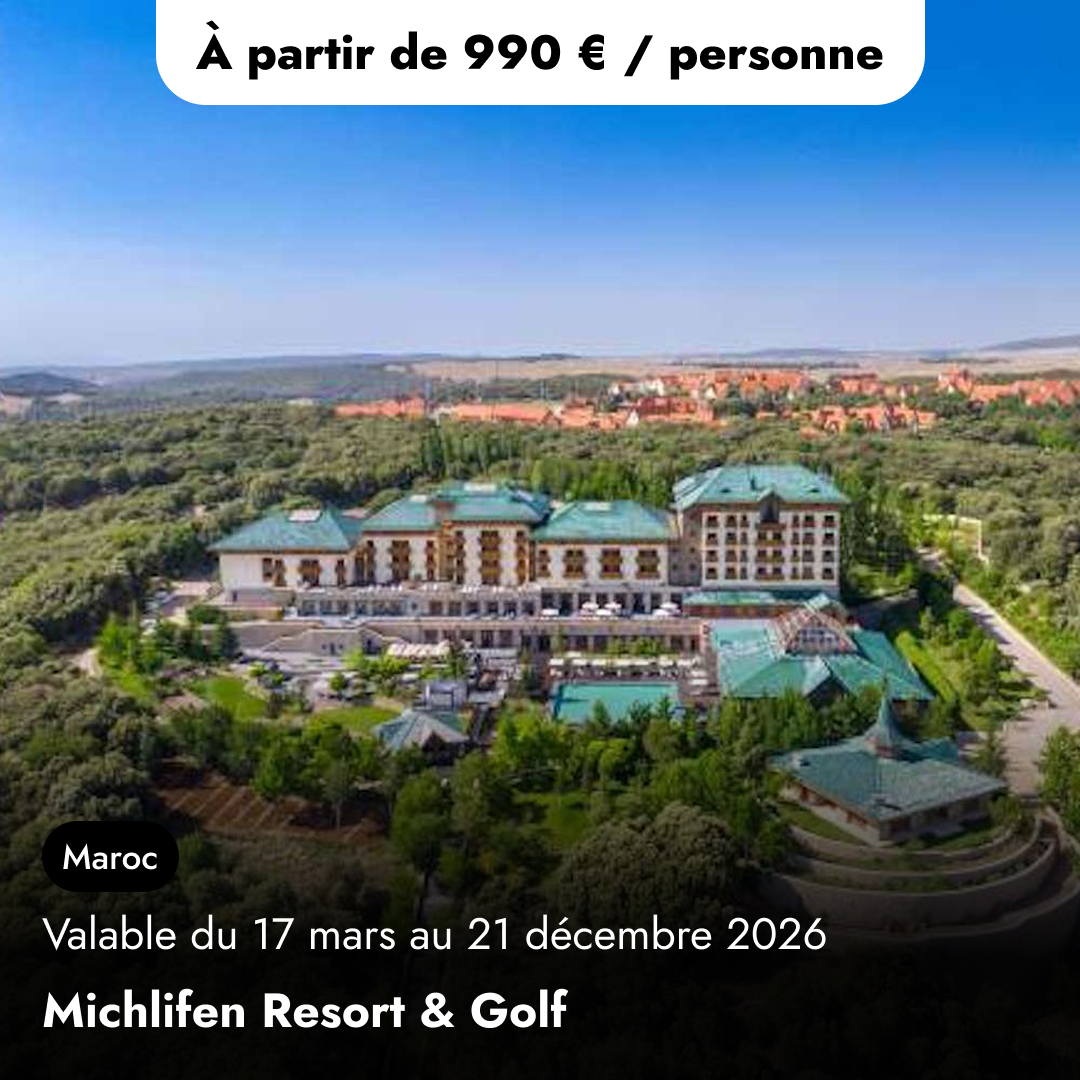 Offre Spéciale au Maroc - Michlifen Resort & Golf