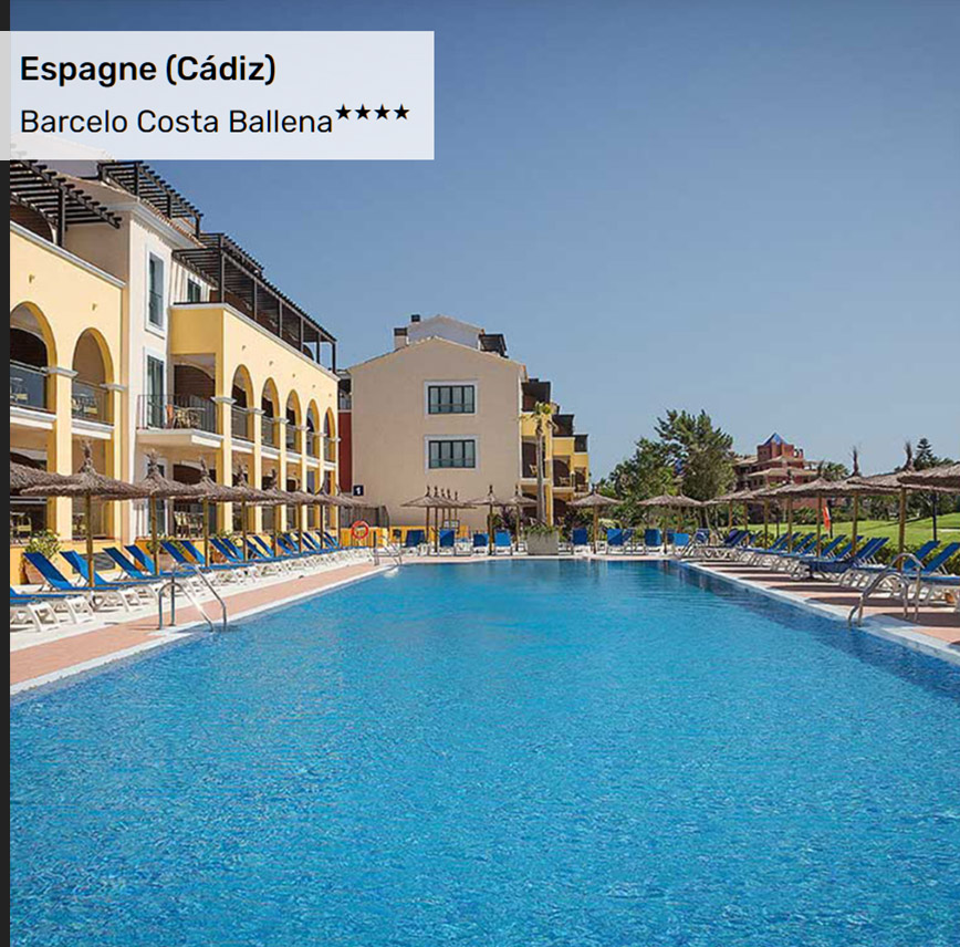 Espagne (Cádiz) Barcelo Costa Ballena★★★★ Espagne (Cádiz) Barcelo Costa Ballena★★★★