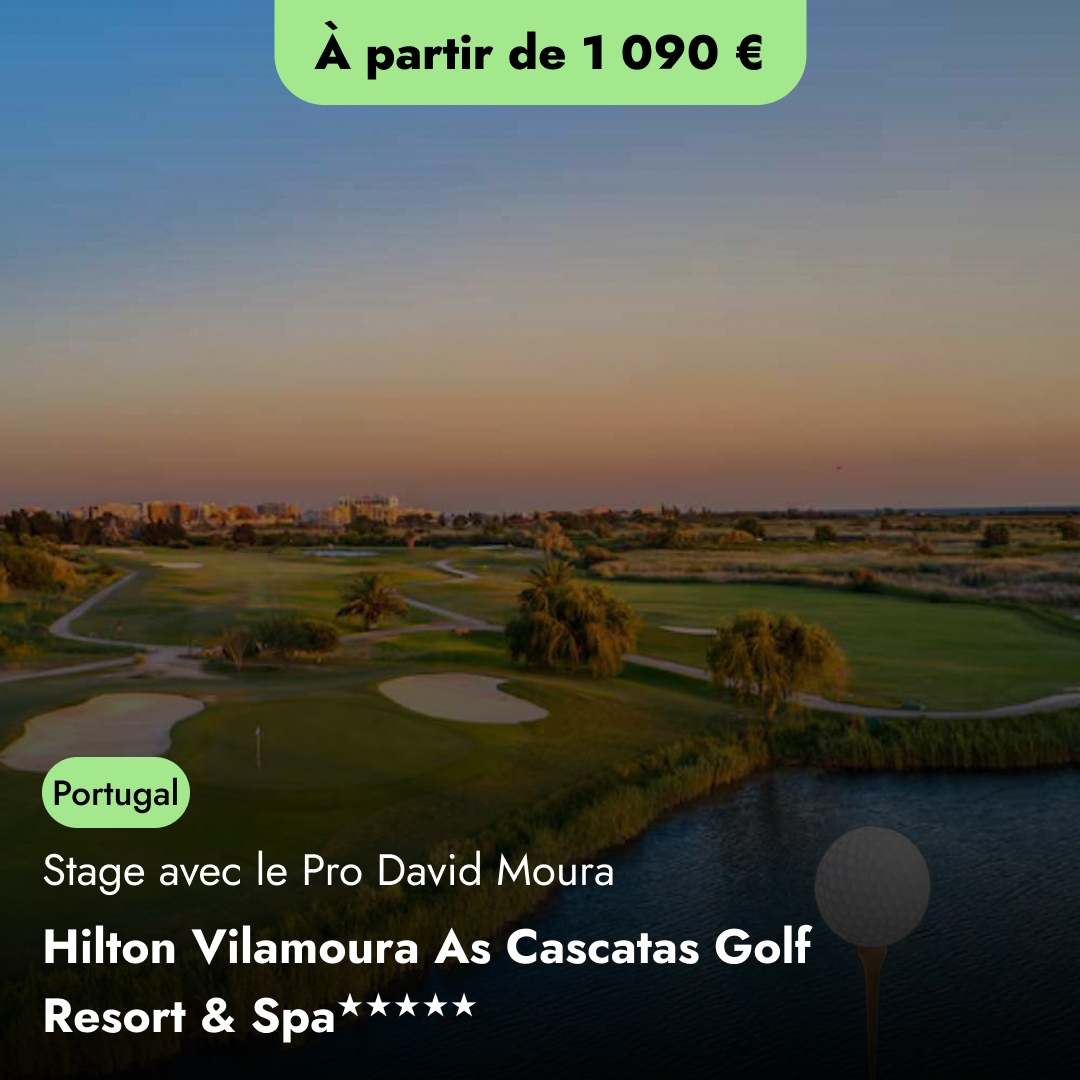 Stage avec le Pro David Moura au Hilton Vilamoura★★★★★