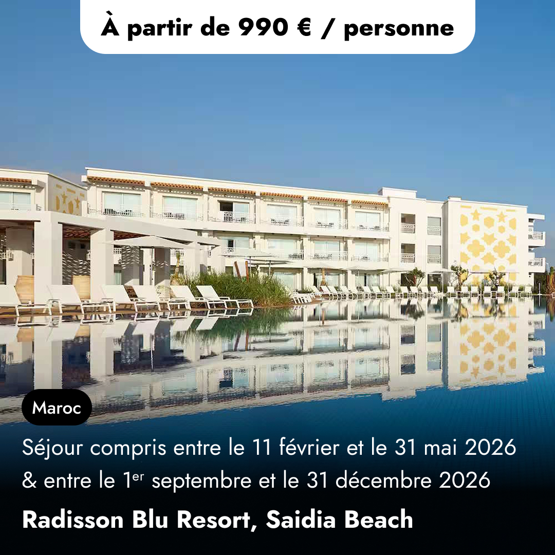 Offre de séjour golf au Maroc - Radisson Blu Resort, Saidia Beach ★★★★★