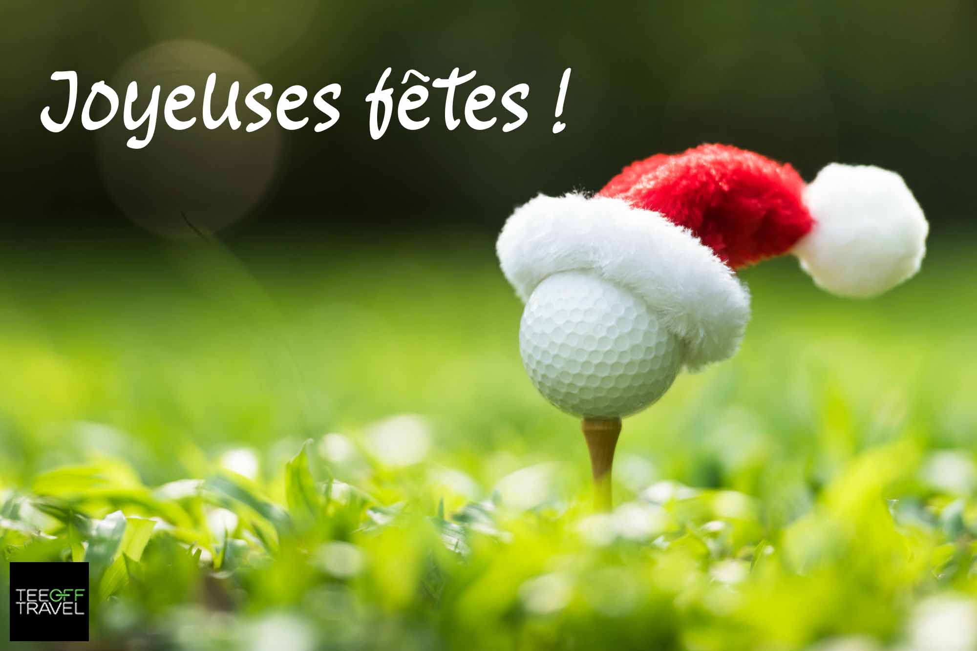 Tee Off Travel vous souhaite de joyeuses fêtes