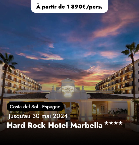 Offre Spéciale en Espagne - Hard Rock Hotel Marbella★★★★
