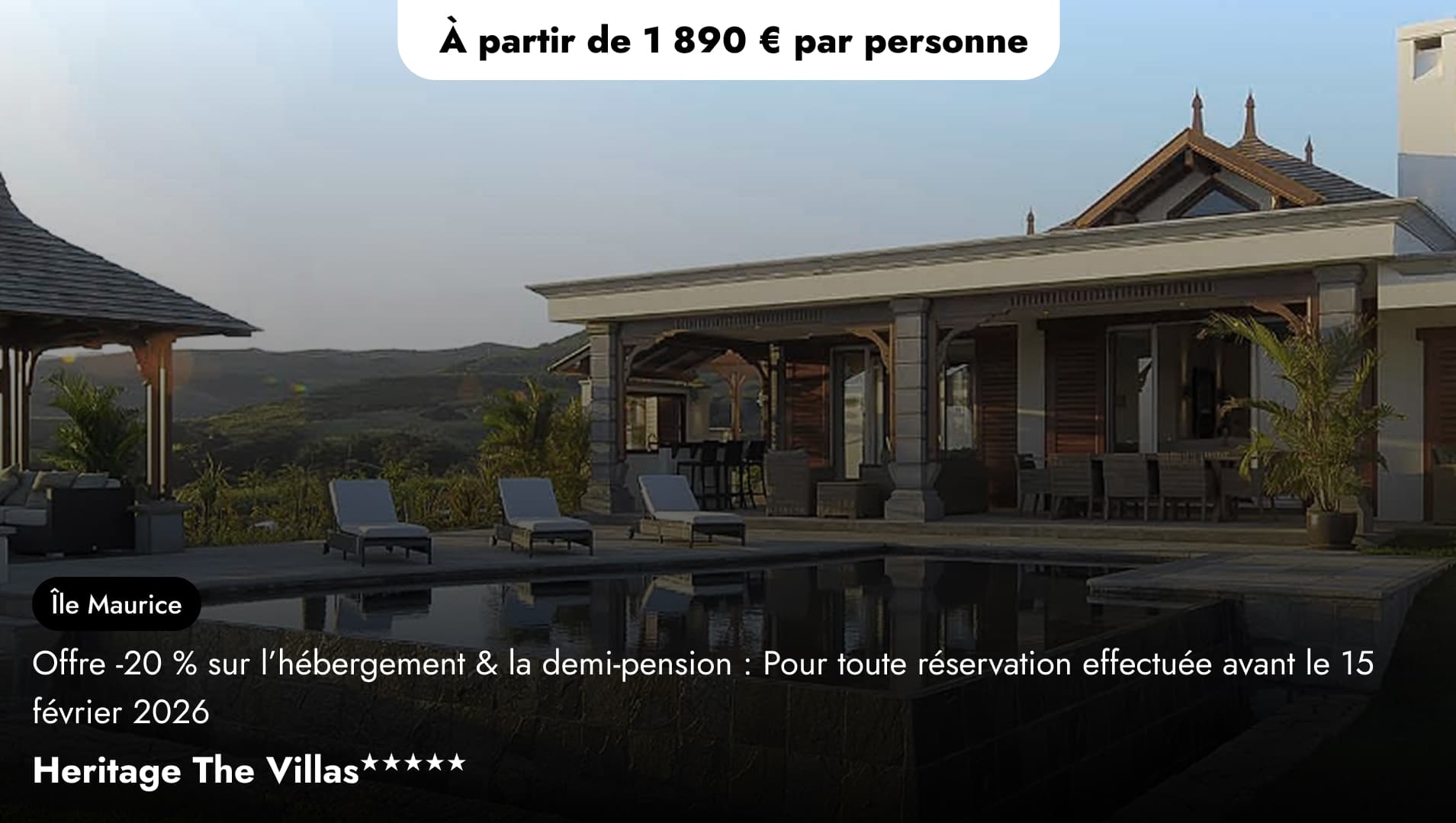 Offre Spéciale Héritage Resorts - Heritage The Villas ★★★★★