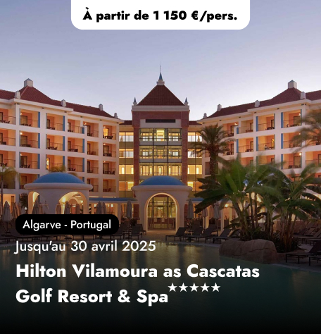 Offre Spéciale au Portugal - Hilton Vilamoura as Cascatas Golf Resort & Spa★★★★★