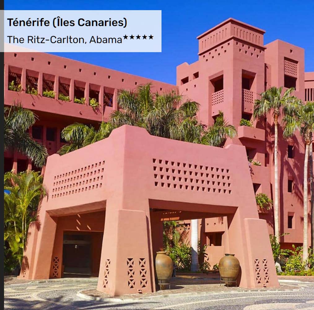 Offre Spéciale aux Canaries : The Ritz-Carlton, Abama★★★★★