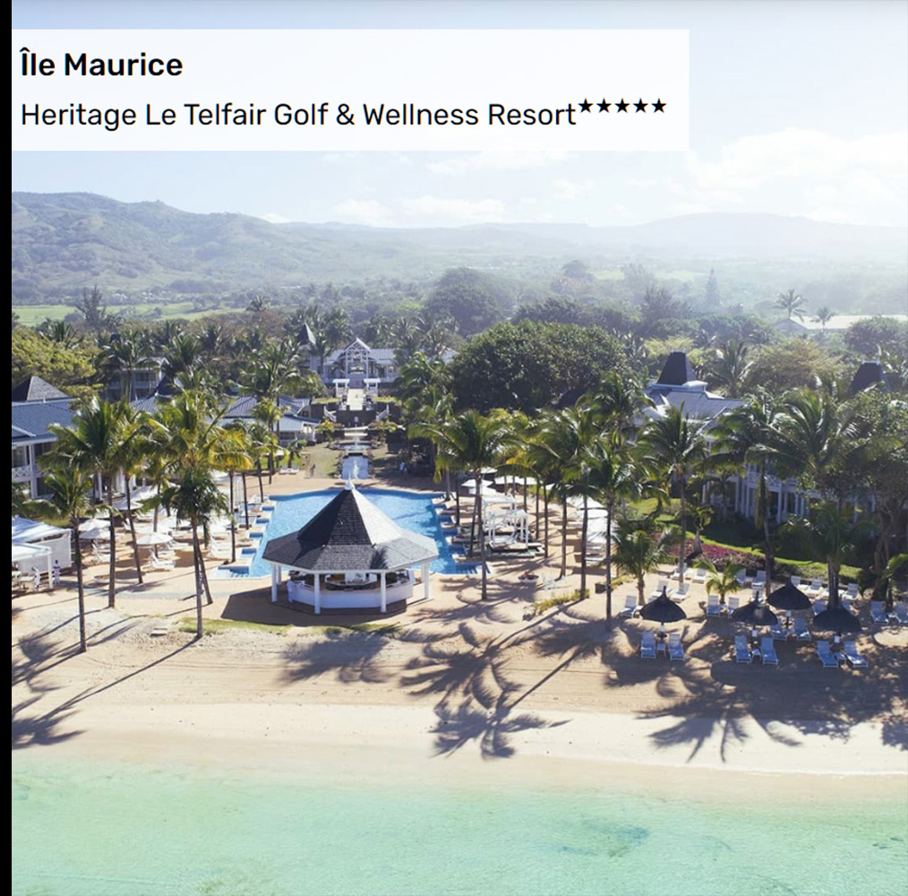 Heritage Le Telfair Golf & Wellness Resort★★★★★