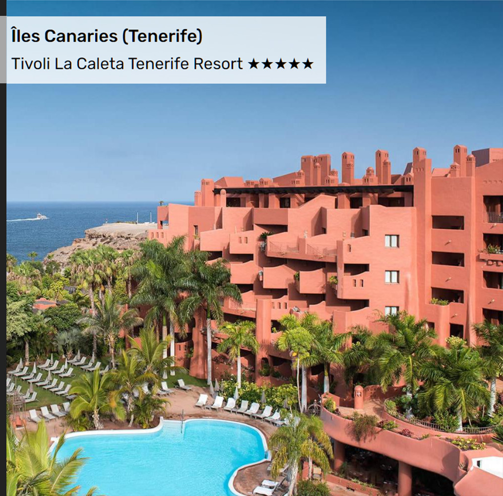 Tivoli La Caleta Tenerife Resort ★★★★★