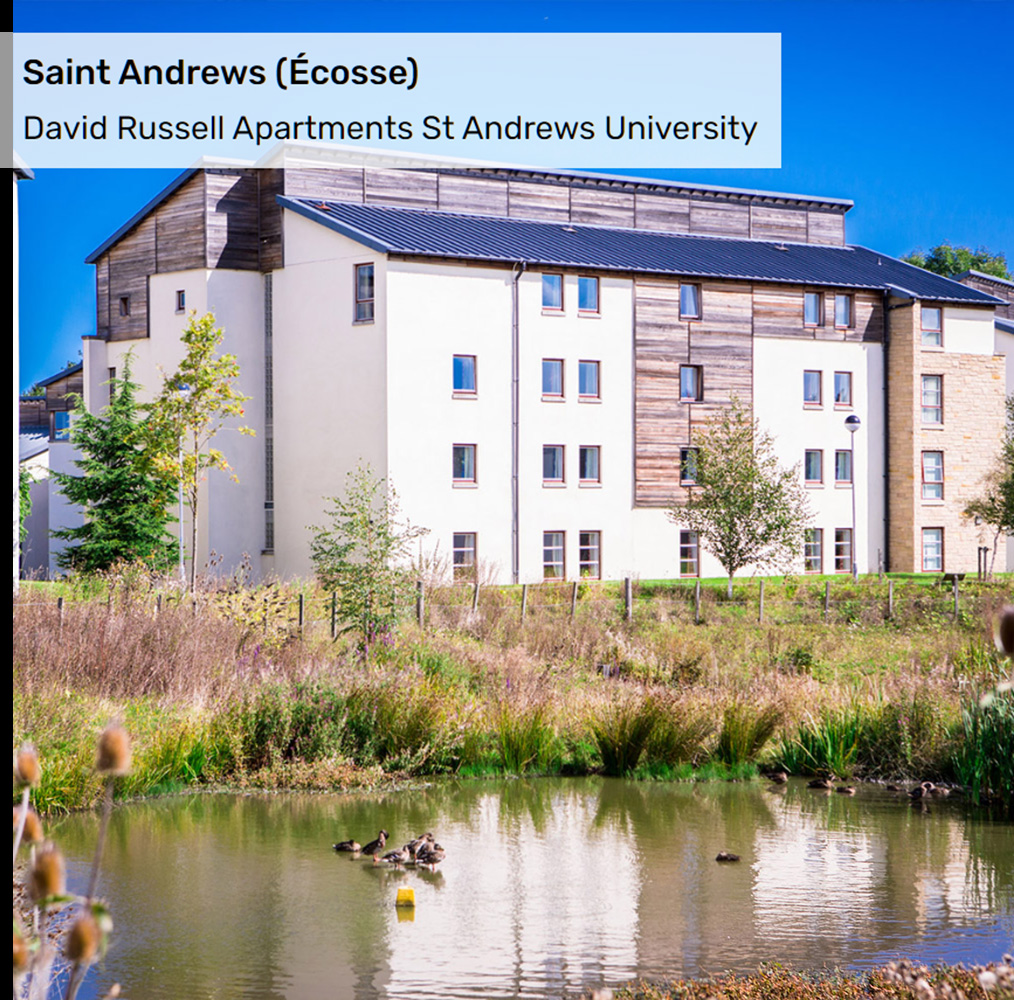 Bon plan en Écosse : St Andrews University