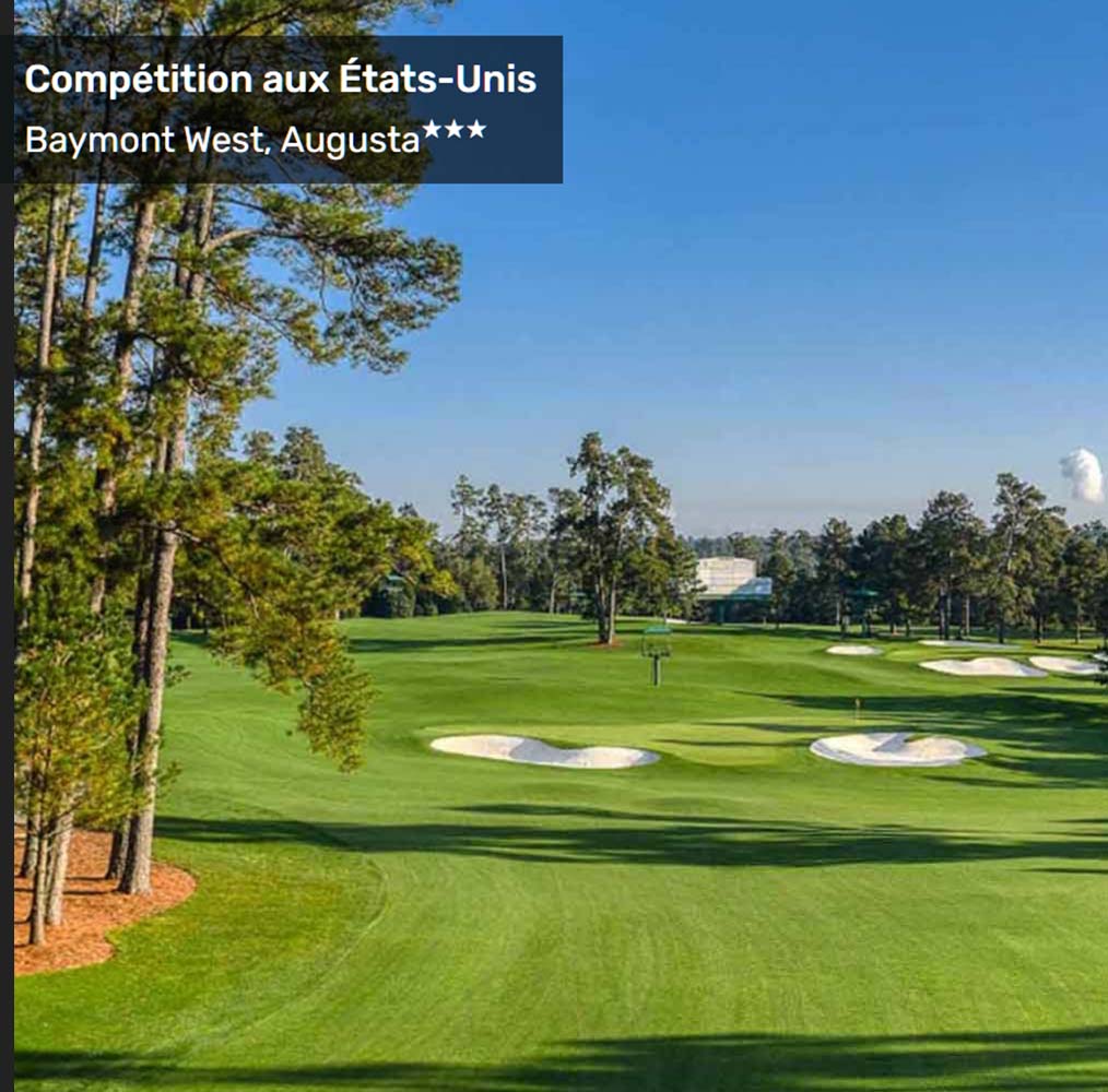 Compétition aux États-Unis : Masters d’Augusta 2024 Compétition aux États-Unis : Masters d’Augusta 2024