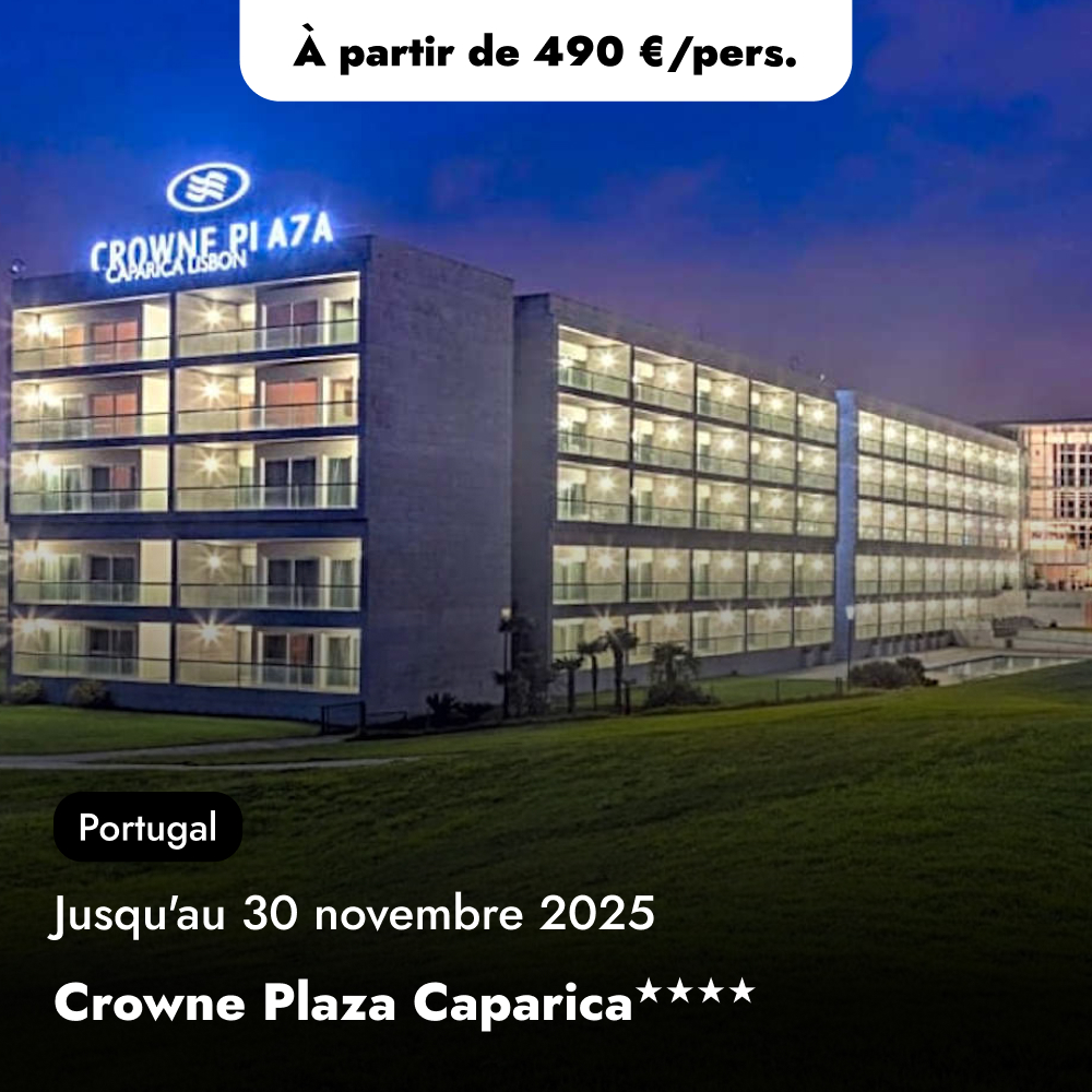  Escapade ensoleillée à Lisbonne - Crowne Plaza Caparica★★★★