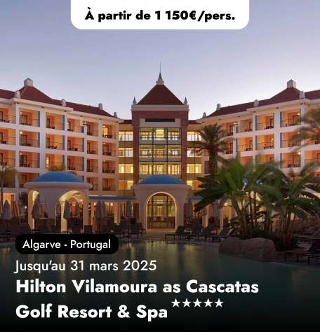 Offre Spéciale au Portugal - Hilton Vilamoura as Cascatas Golf Resort & Spa★★★★★