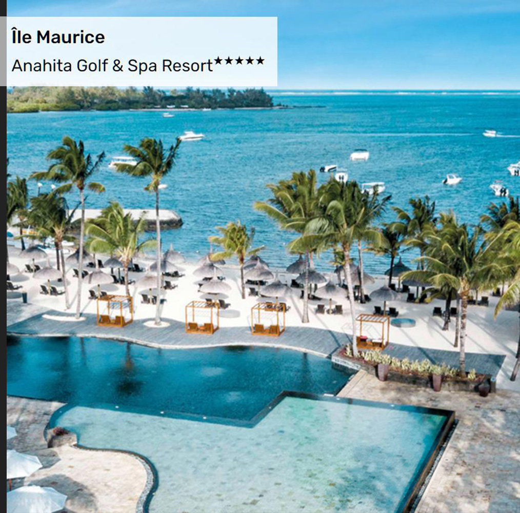 Offre spéciale à l'Île Maurice - Anahita Golf & Spa Resort★★★★★