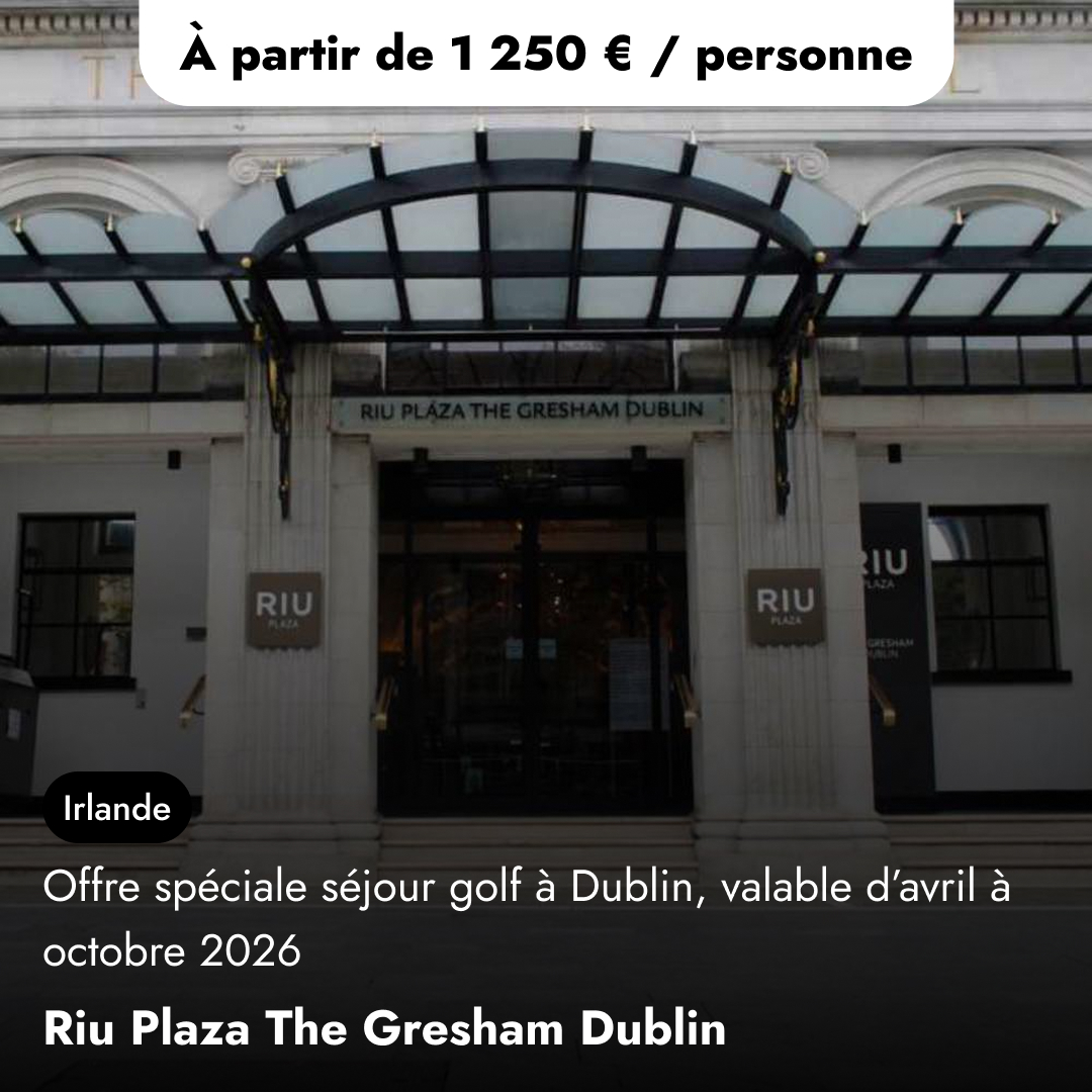 Offre en Irlande - Hotel Riu Plaza The Gresham Dublin★★★★