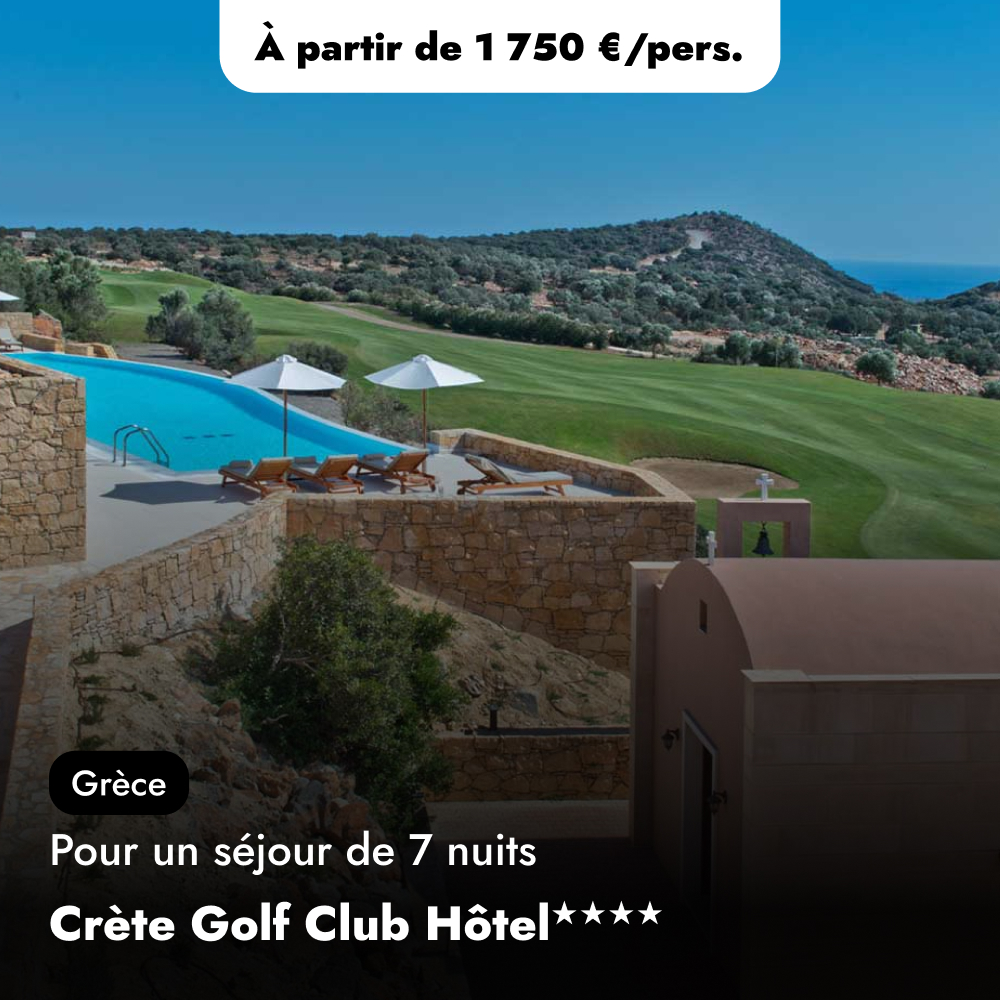 Golf en Grece - Crete Golf Club Hotel ★★★★★