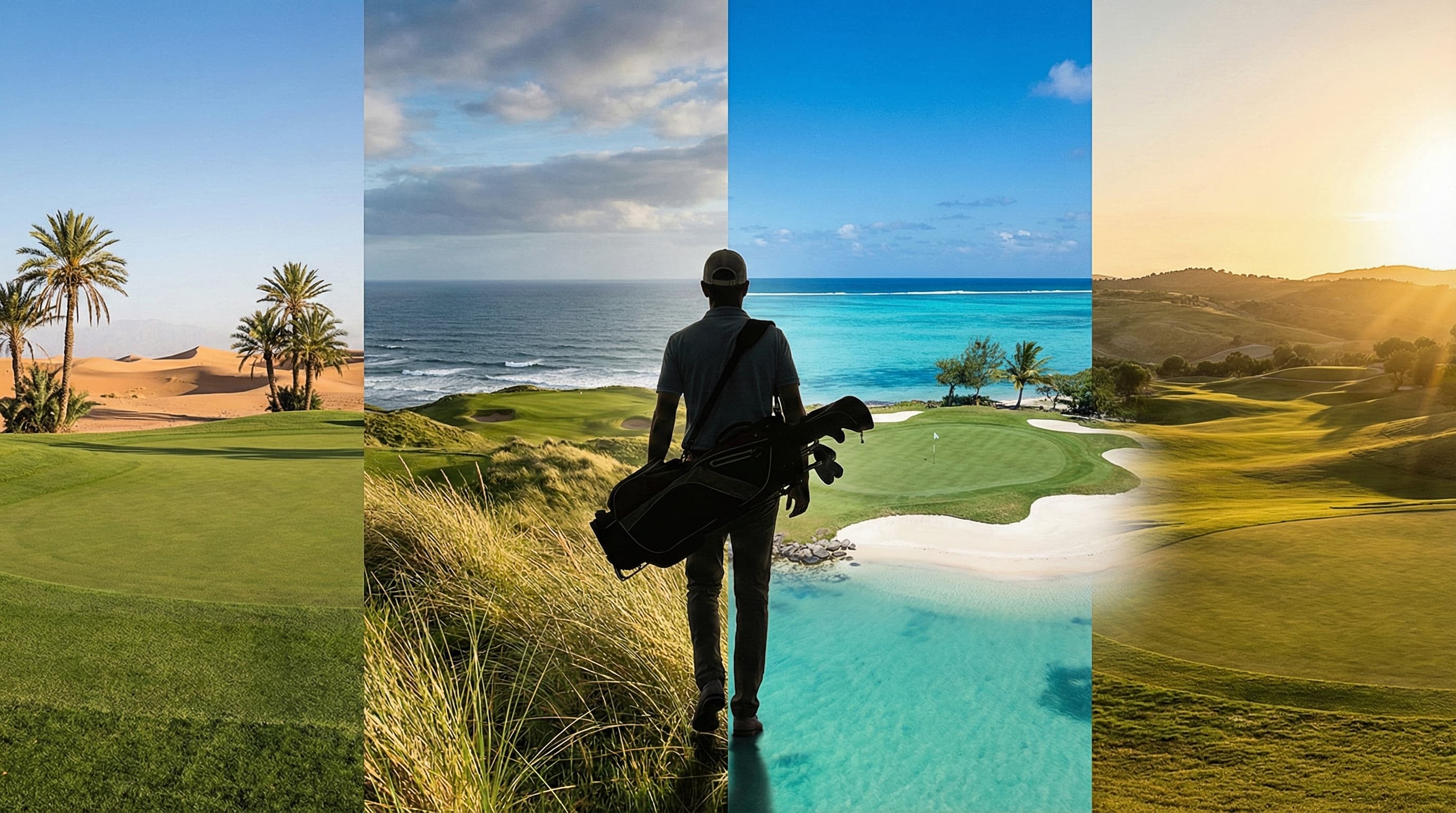 Le monde est votre parcours : quatre destinations, une seule passion