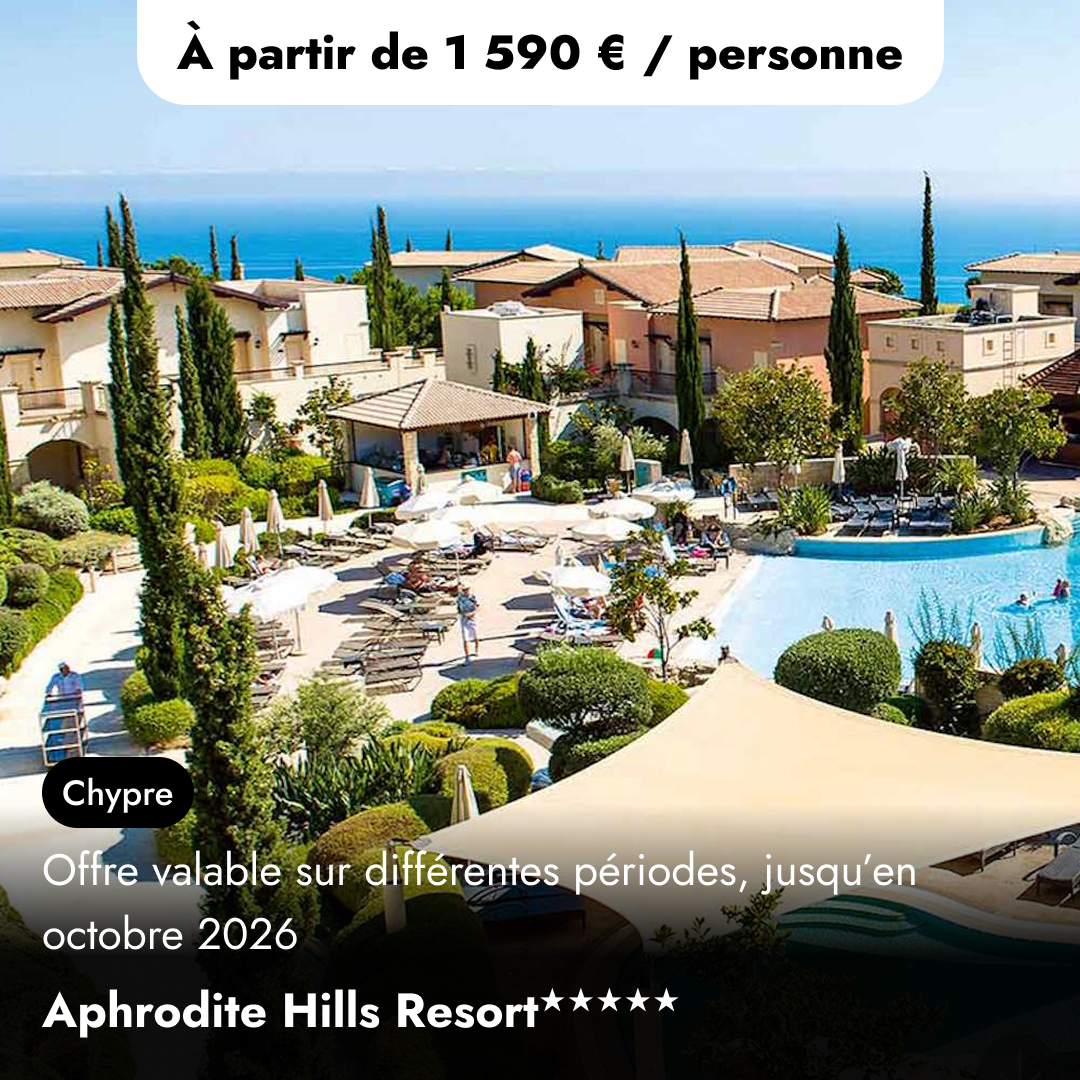 Offre de séjour golf à Chypre - Aphrodite Hills Resort★★★★★