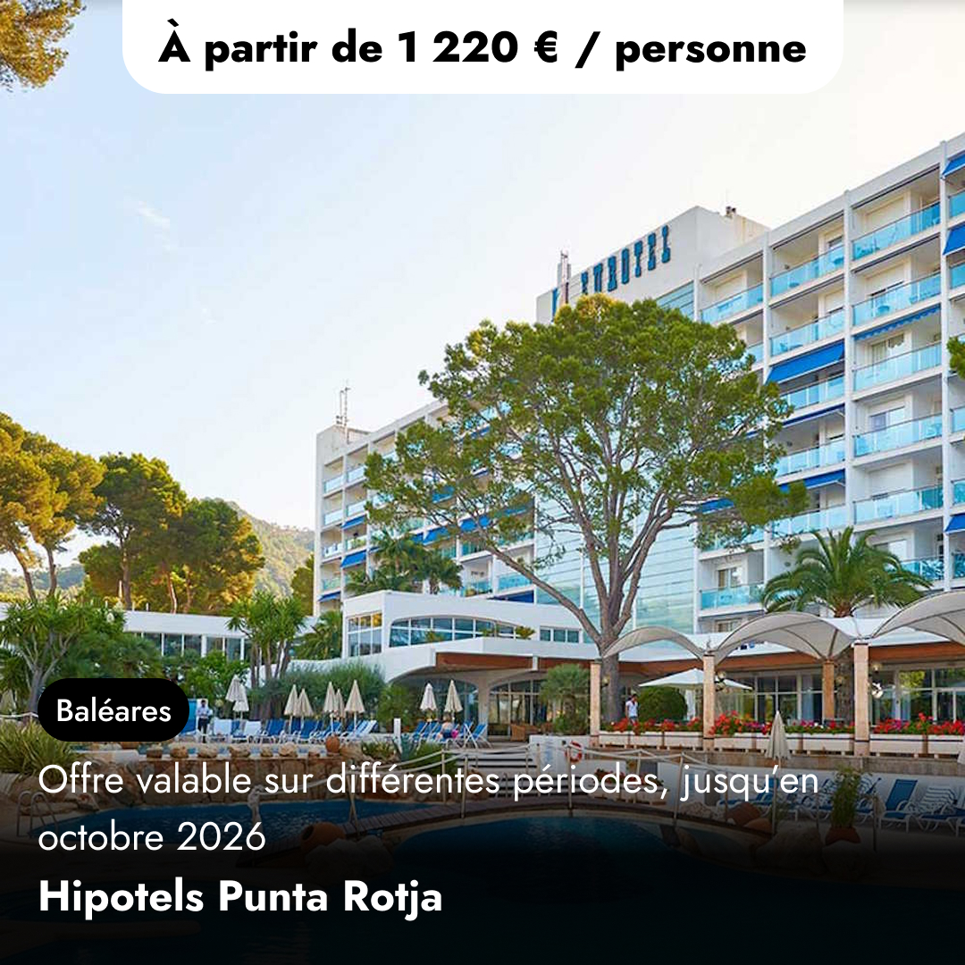 Offre de séjour golf aux Baléares - Hipotel Punta Rotja★★★★