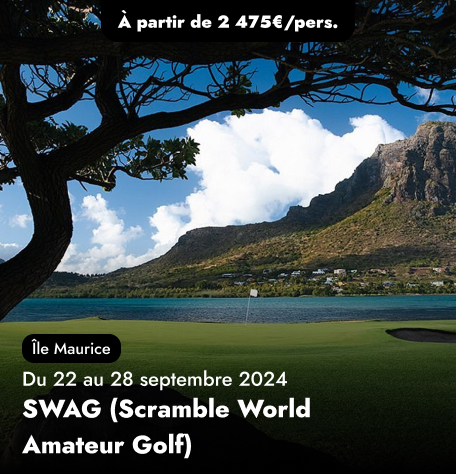 Compétition à l'Île Maurice - SWAG (Scramble World Amateur Golf) 