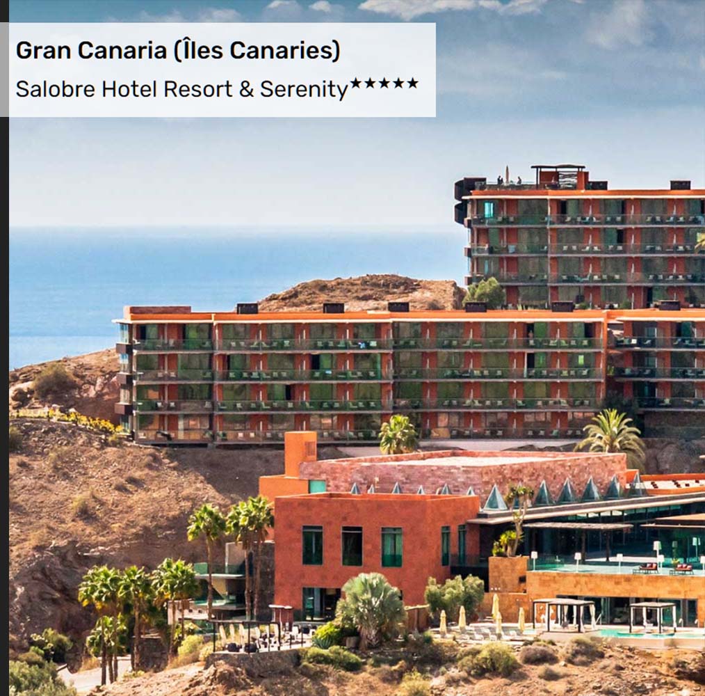 Offre Spéciale aux Îles Canaries : Salobre Hotel Resort & Serenity★★★★★ Offre Spéciale aux Îles Canaries : Salobre Hotel Resort & Serenity★★★★★