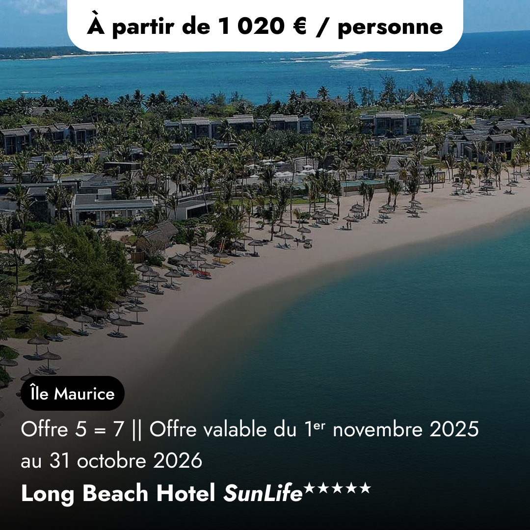 Offre Spéciale à l'Île Maurice - Long Beach Golf & Spa Resort | Sunlife★★★★★