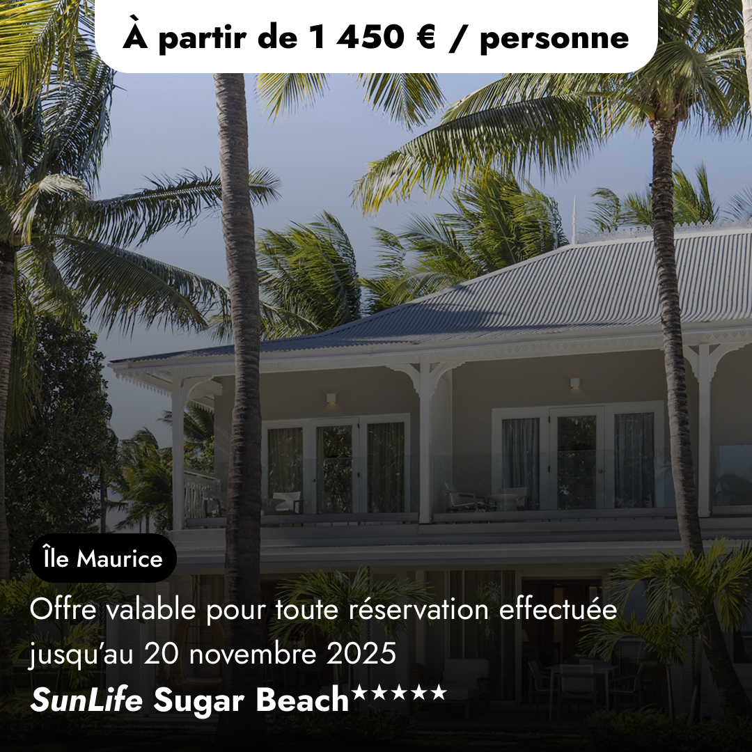 Offre Spéciale à l'Île Maurice - Sugar Beach Resort Sunlife★★★★★